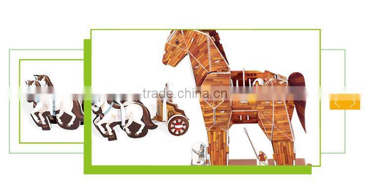 Funny 3d puzzle game children intelligence toy iq puzzle