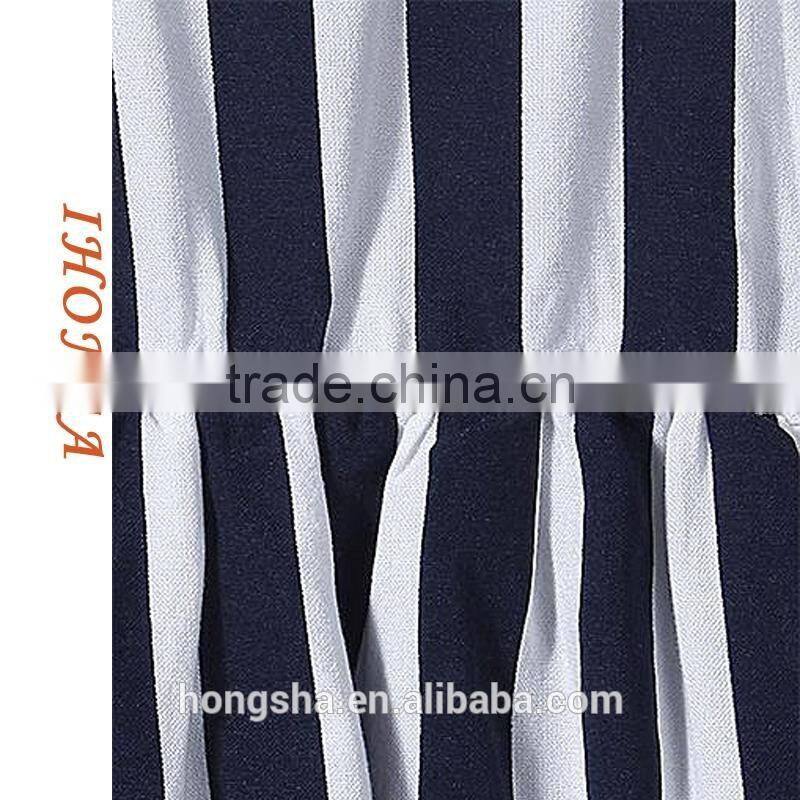Sleeveless Black And White Striped Baby Frock Designs Sleeveless Baby Frock HSd6010