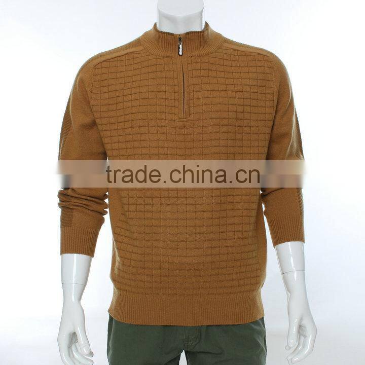 men pullover sweater with 1/4 zipper ,blue long sleeve wool sweater pullover,merino wool sweater