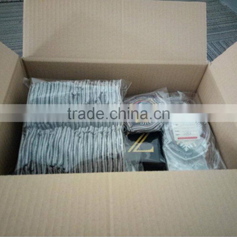 2016 china high quality fancy custom cheap woven patch with iron on backing