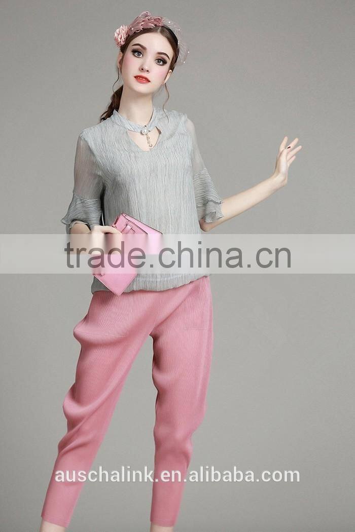 auschalink summer new style custom fancy women harem pants