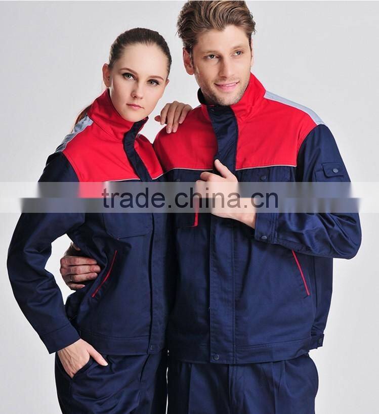 Custom Design Factory Worker Uniform/Good Quality Staff Working Uniform