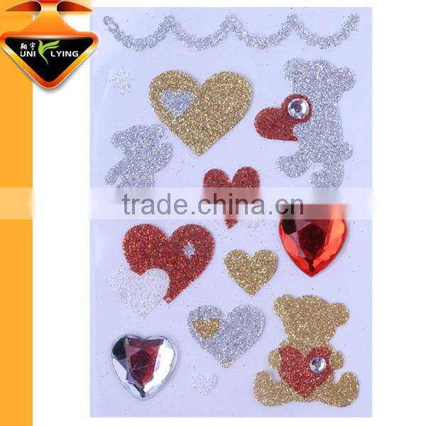 Wholesale custom hot fix rhinestone trimming