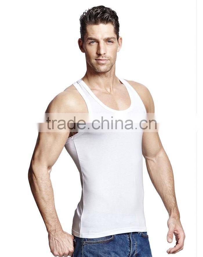 Wholesale custom comfortable plain gym singlets