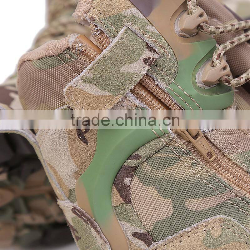 plus size military camouflage tactical boots military desert Combat boots Muliti Camo Outdoor mountain military boots