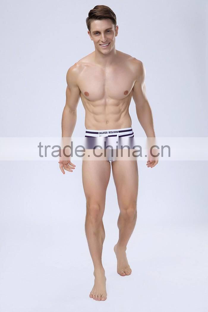 Hot Sale Fashion Style Men White Underwear Cotton And Spandex Shorts For Men New Arrival Quality Comfortable Men Boxers
