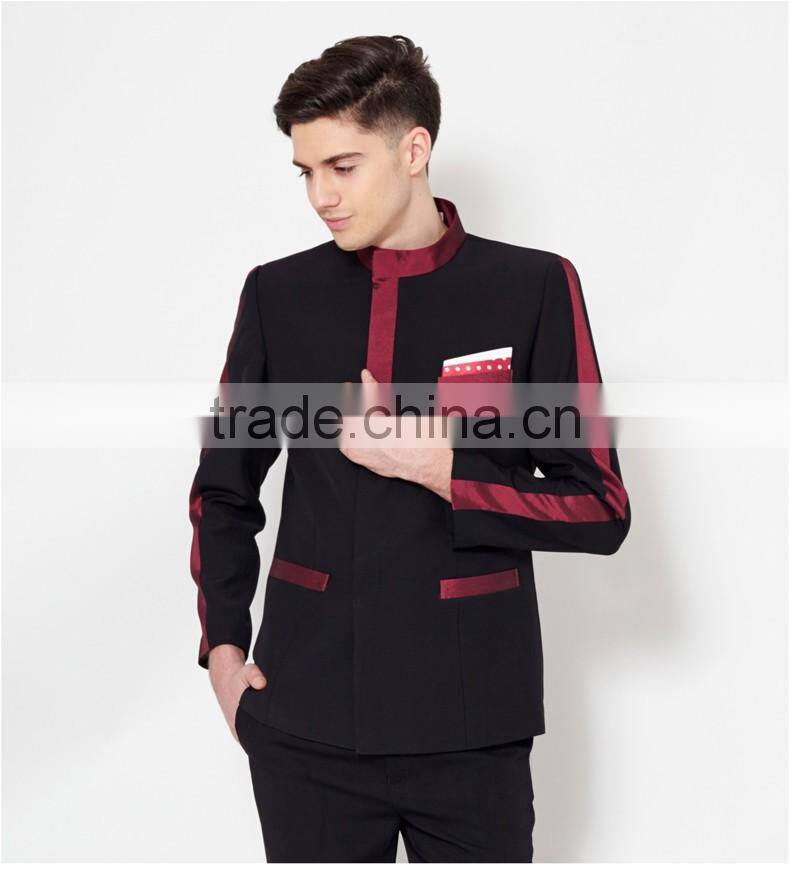 hotel design doorman uniform for waiter reception staff uinform