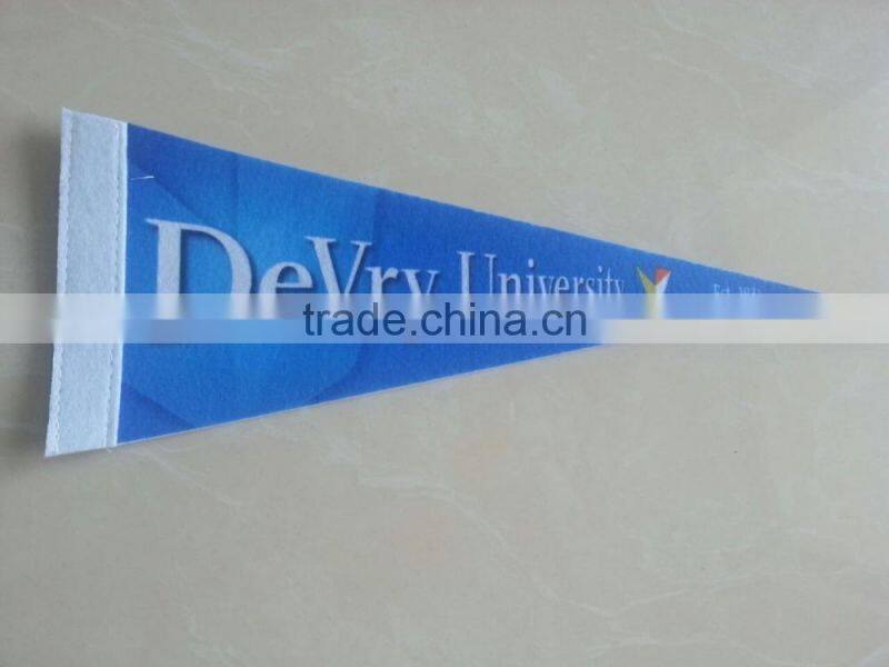 custom pennant felt flags