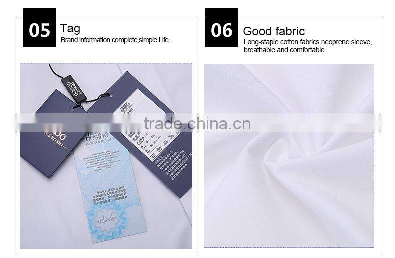 New Design Men's Long Sleeve Business Shirt Of Good Price (DSHM013)