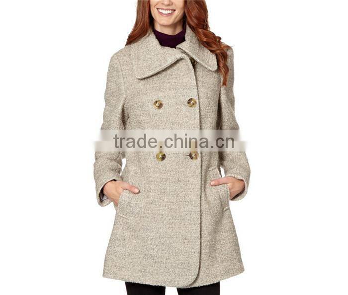 latest turkey fashion women long coat model