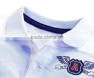 Kids Polo Shirts Wholesale Short Sleeve Polo With Horizontal Stripes