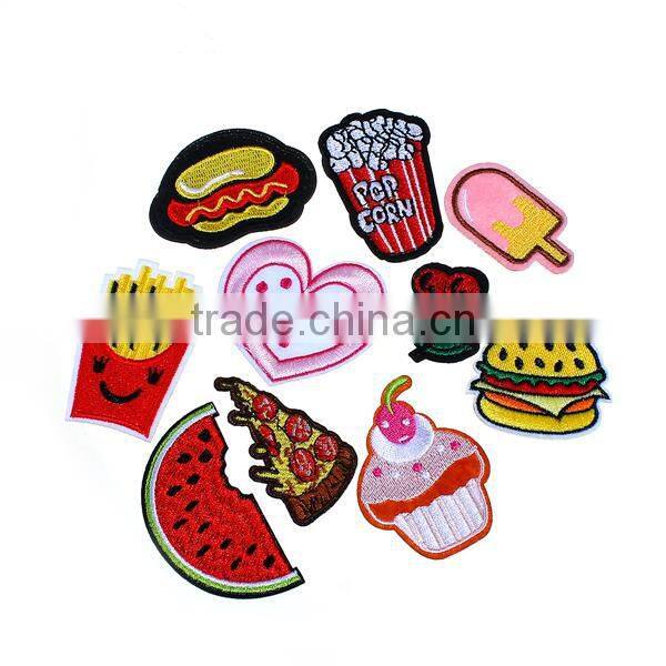 Wholesale Fabric Iron On Patch Fruit Food Iron Patch