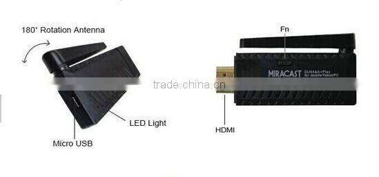 HDMI M806 DLNA Airplay mirroring Windows IOS android PC multi-screen interactive TV Stick dongle WiFi display receiver Projects