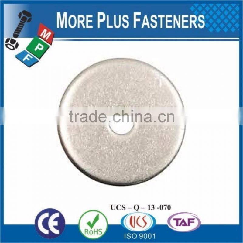 Made in Taiwan Fender Washer Zinc Plated Silicon Bronze Stainless Steel Thick