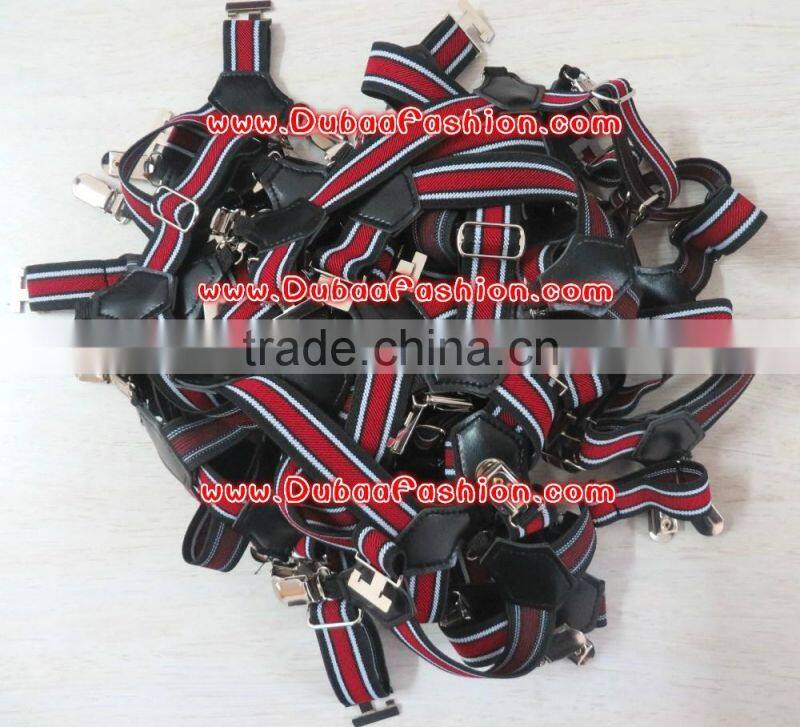 Sexy Vintage Stripe Men's Women Pin Sock Garters Grip Suspender Accessories