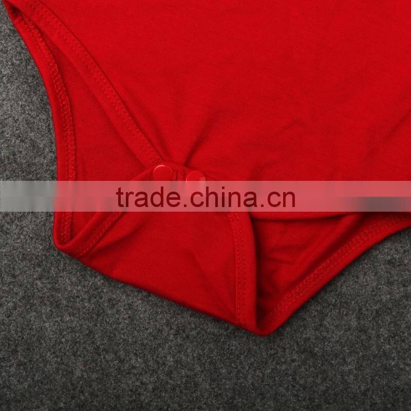 Children's christmas red rompers and deer harem pants clothes sets boutique outfit