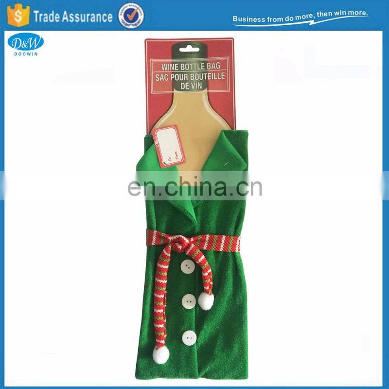Christmas Decoration Santa Wine Bottle Cover Bag
