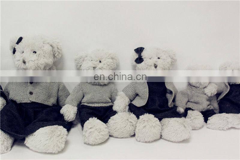 Plush Bear With Sweater Suit Toys And Dolls Wholesale