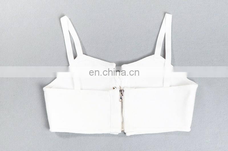 Sexy Ladies Cut-Out Lace up Bra Bralette Bustier Corset Vest Blouse Tank Crop Tops