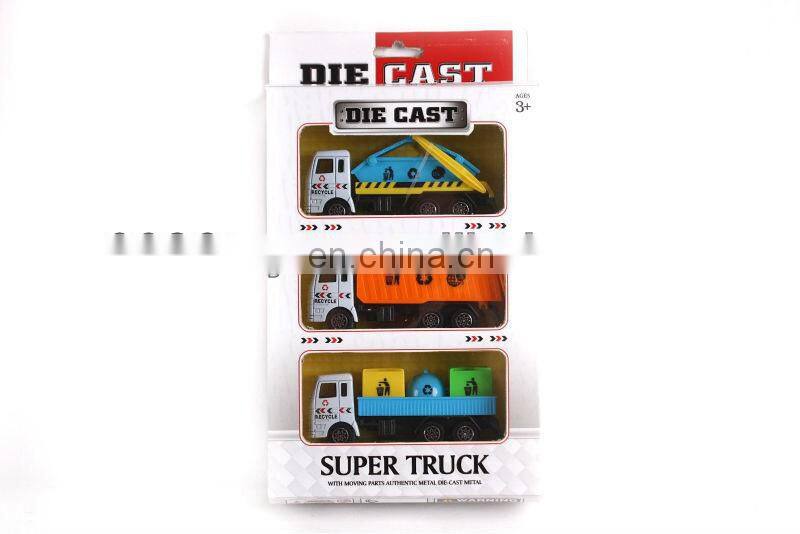 HW TOYS 2013 New Die cast Car,Free Wheel Metal Sanitation truck