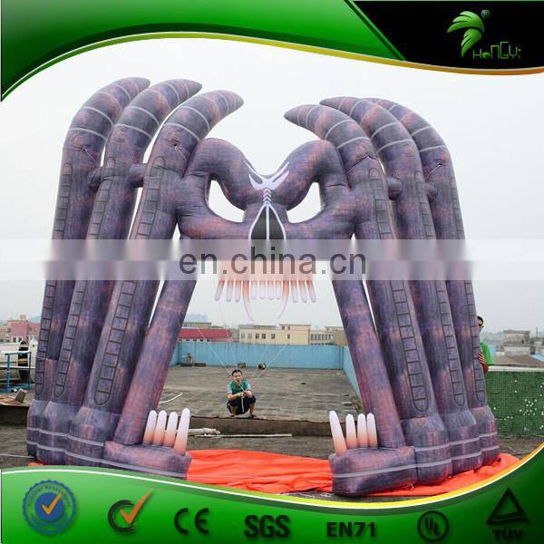 Hongyi Factory Inflatable Halloween Arch / Halloween Decorations Inflatable Arch