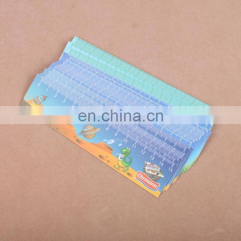 Factory manufacture high quality promotional gift pp plastic ruler