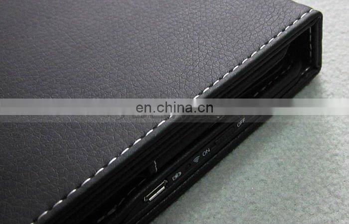 Folding Leather Protective Case Bluetooth Keyboard for iPad