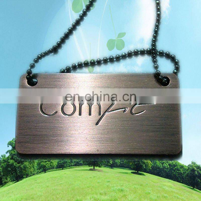 Epoxy printed aluminum tag, metal tag, metal tag Offset Printing