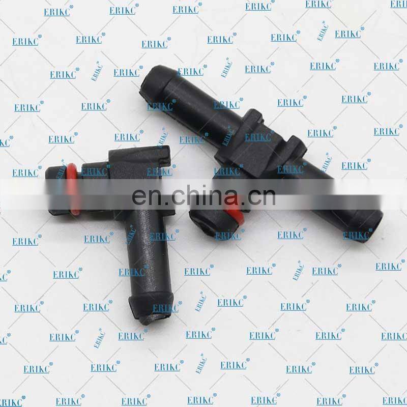 ERIKC E1024074 Return Oil Backflow Joint Pipe L type for Denso Diesel Common Rail Fuel Injector Plastic Connector 10pcs/bag