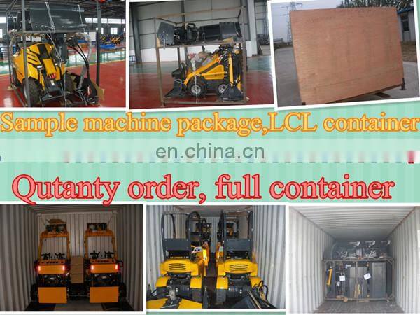 Hysoon HY380 mini walk behind snow plow for sale