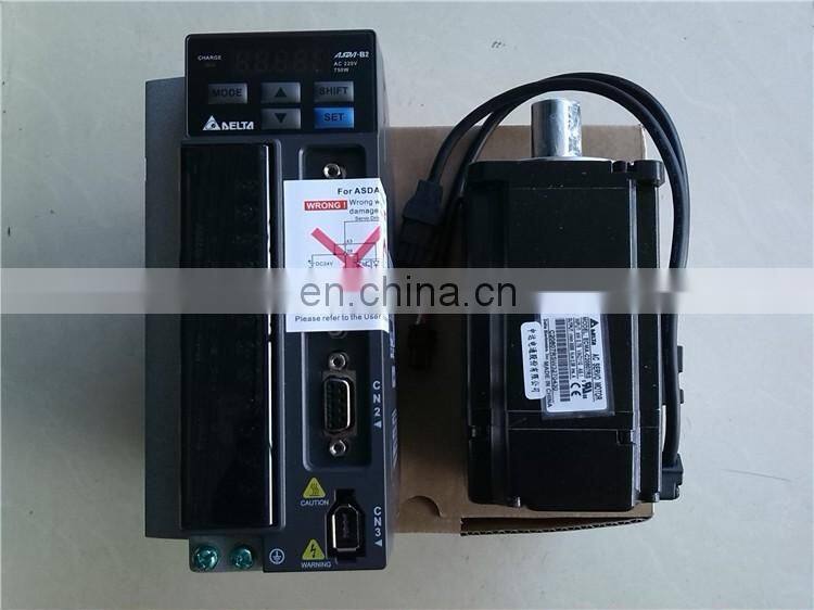 750w AC Servo Motor Delta Drive ECMA-C20807RS For Sewing Machine