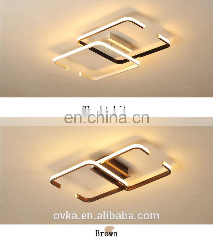 Nordic creative simple led ceiling light for bedroom light