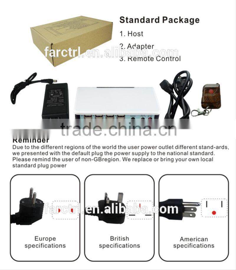 With Charger Capacity Multi Ports Anti-theft Alarms