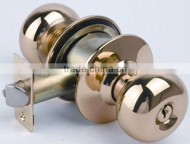 Grade 3 Brass Cylinder Cylindrical door lock set