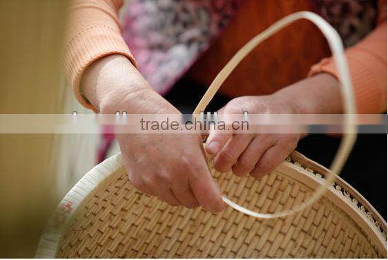 wholesale natural wicker basket tray