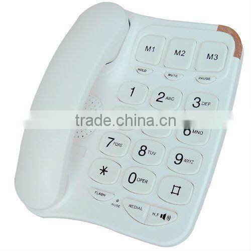 hearing aid compatible telephone for elderly
