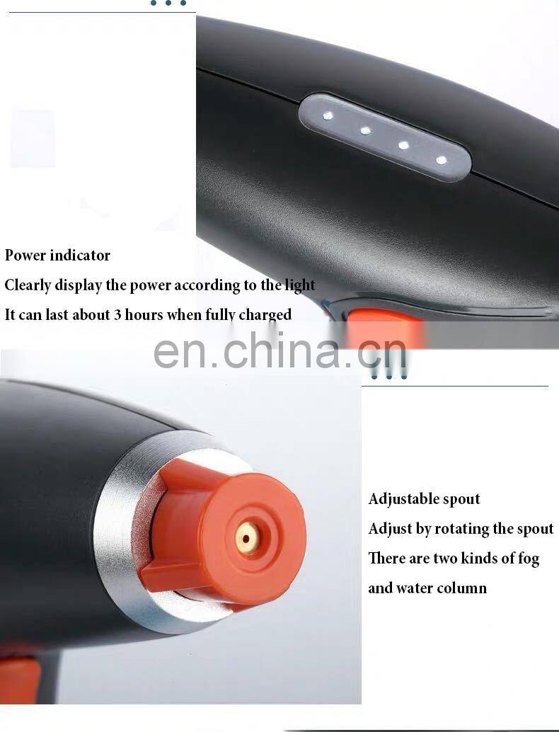 Mini automatic electronic USB rechargeable plastic hot electric UV mist sprayer fog machine  agriculture water mist sprayer