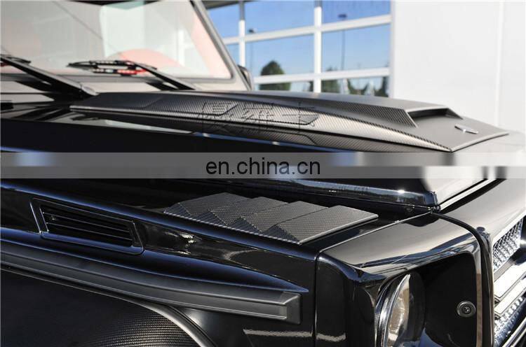 G class w463 Hood Front Side Vent Sticker Cover for G350 G500 G55 G63 G65 Carbon Fiber Fender Add-on Vents