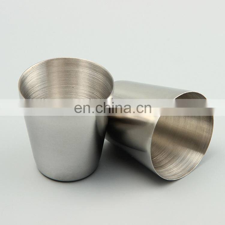30ml Portable Stainless Steel Shot Glasses Barware Beer Wine Drinking Glass Outdoors Cup Mugs