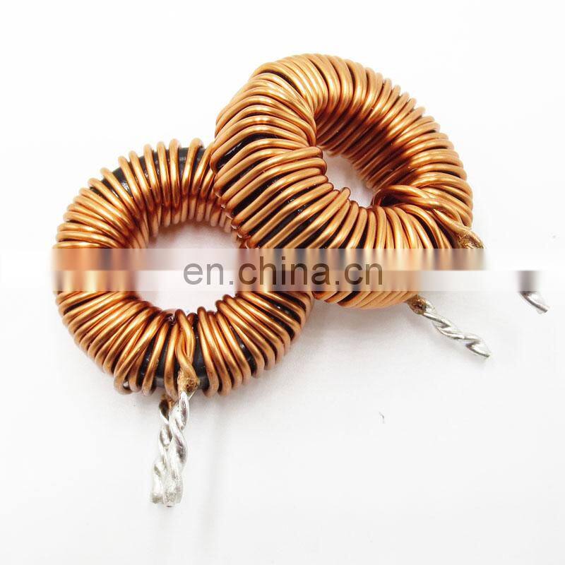 ROHS certificated 1H Toroidal Choke Inductor Coil inductor in Bifilar wires 37mm*18mm