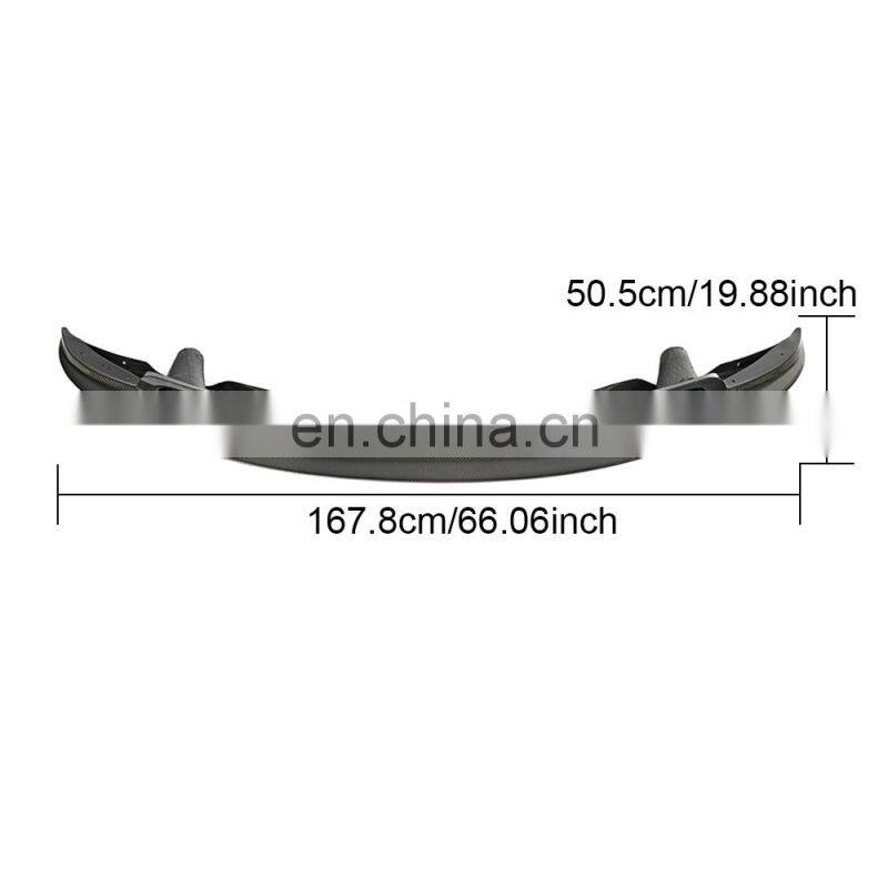 Modify Luxury 3Series GT Style Carbon Fiber Car Front Lip for BMW E92 M3 2009-2013