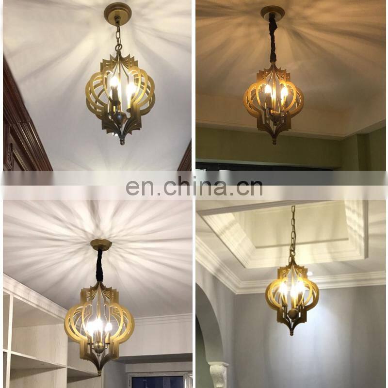 Wholesale In Dubai Modern Scrap Metal Pendant Light For Hotel Furniture Decorative