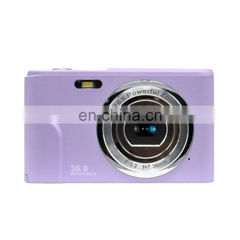36MP 2.4 inch children camera 1080P full HD colorful foto video camera kids photo digital camera