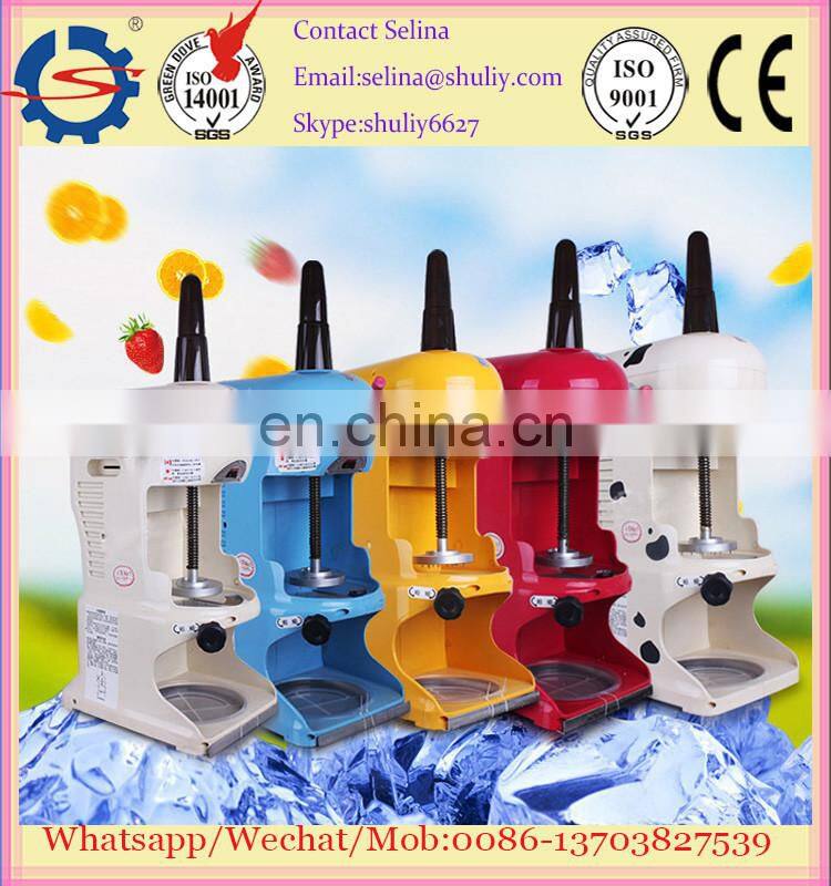 Commercial Using Electric Shaved Ice Cream Snow Ice Shaver Machine