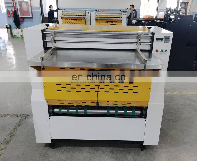 BG1200 hand feed rigid gift plywood paper board box grayboard v notch groove slotting Machine equipment