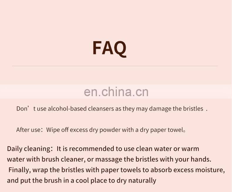 Portable Cosmetic Brush 55 Magic Makeup Hot Selling New Style Flat Foundation Brush Liquid Foundation Brush Flat Top