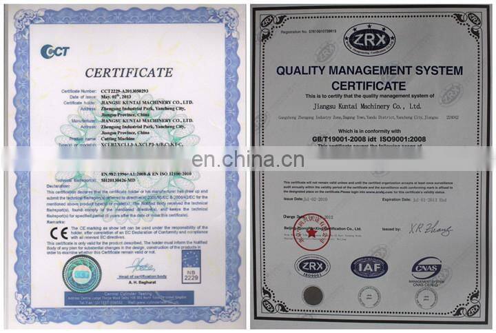 Kuntai Factory XCLP3-C Precision Hydraulic 4-column Jigsaw Puzzle Cutting Machine