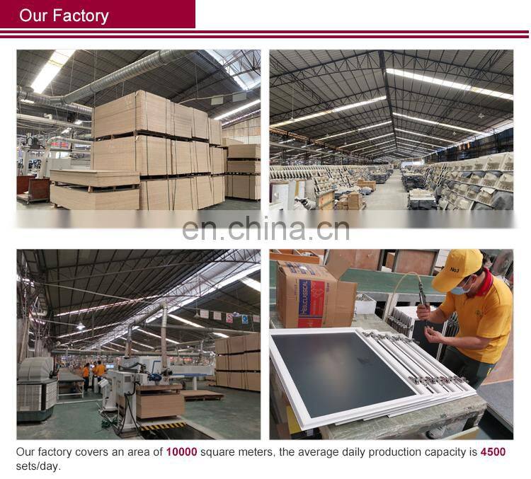 Factory Supply Wall Mounted Bathroom Cabinet Set with Basin Mirror and 2 Drawers Solid Wood Vanity