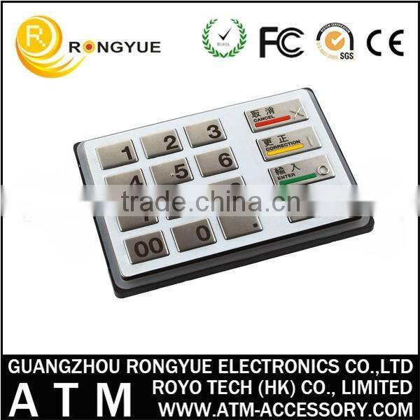 high quality diebold atm machine parts EPP5 49-216686-000A 49216680717A numeric atm keyboard atm keypad membrane keypad
