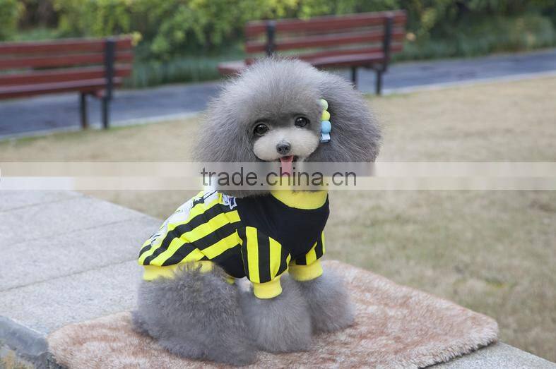 2016 new model yellow red S/M/L/XL/XXL size pet costumes for dog